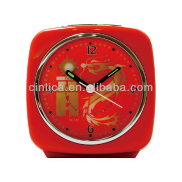 Horloge arcylic, horloge de table jolie horloge de bureau d'horloge, horloge cadeau CK-335
